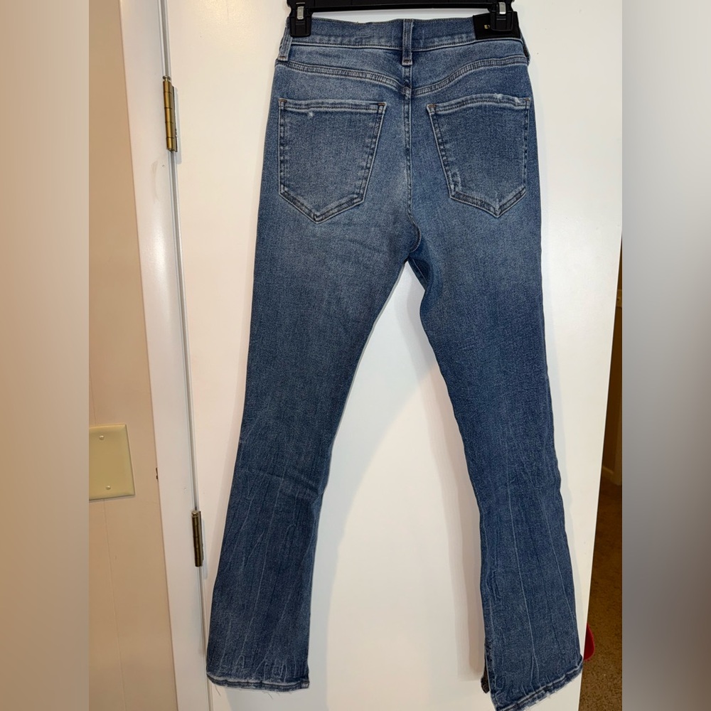 Express Skyscraper Mid Rise Denim - Picture 4 of 4
